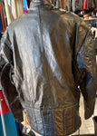 UNIK LIGHTWEIGHT PREMIUM LADIES SZ 58 LEATHER MOTORCYCLE JACKET ZIPOUT LINING