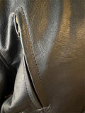 NEW UNIK PREMIUM LADIES SIZE 46 LEATHER MOTORCYCLE JACKET VENTED ZIP OUT LINING