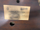 Vtg Art Deco Telechron electric mantel Desk clock 30's Westminster Revere Unique