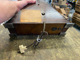 Vtg Art Deco Telechron electric mantel Desk clock 30's Westminster Revere Unique