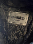 NEW UNIK PREMIUM LADIES SIZE 3XL LEATHER MOTORCYCLE JACKET VENTED ZIPOUT LINER