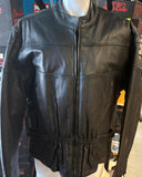 NEW UNIK PREMIUM LADIES SIZE 3XL LEATHER MOTORCYCLE JACKET VENTED ZIPOUT LINER