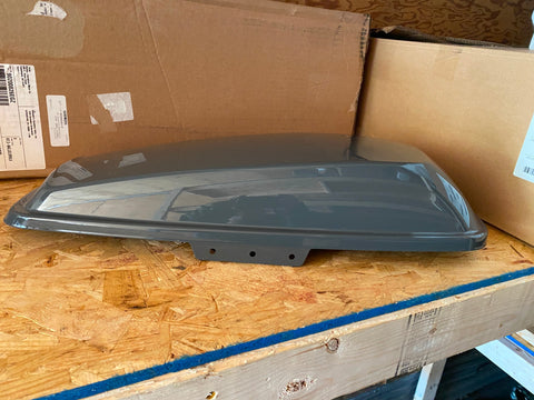 Gunship Gray SAddlebag Lid Harley Touring FLH Street Road Glide OEM 2022 New T/O