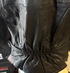NEW UNIK PREMIUM LADIES SIZE 3XL LEATHER MOTORCYCLE JACKET VENTED ZIPOUT LINER