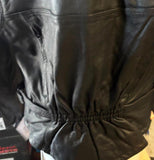 NEW UNIK PREMIUM LADIES SIZE 3XL LEATHER MOTORCYCLE JACKET VENTED ZIPOUT LINER
