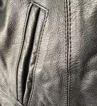NEW IN STEP LEATHER LADIES SIZE 3 XL LEATHER MOTORCYCLE JACKET