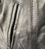 NEW IN STEP LEATHER LADIES SIZE 3 XL LEATHER MOTORCYCLE JACKET