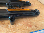 2024 Black Front Fork Tubes Legs Harley Touring FLH Street Road Glide Ultra King