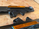 2024 Black Front Fork Tubes Legs Harley Touring FLH Street Road Glide Ultra King