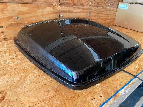 CVO Tour Pak Lid Harley Touring FLH Street Road Glide Ultra OEM Black 2014^ Bagg