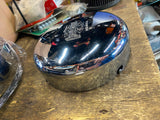 Restored J Hook Air Cleaner Harley Knucklehead Panhead Rechrome UL Flathead OEM