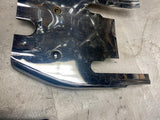 Chrome Frame Cover Seat Pan Harley Shovelhead Flh Electra Glide OEM Acc Trim