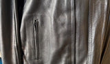UNIK PREMIUM UNISEX SIZE 3X LEATHER MOTORCYCLE JACKET VENTED ZIPOUT LINING