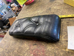 Vtg Old Skool Sissybar Backrest Pad Jammer Drag Corbin Harley chopper Shovelhead