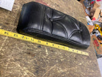 Vtg Old Skool Sissybar Backrest Pad Jammer Drag Corbin Harley chopper Shovelhead