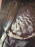 NEW UNIK ULTRA LEATHER MOTORCYCLE JACKET LADIES SIZE 2X ZIP OUT LINING VENTED
