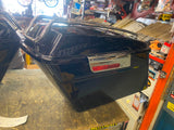 OEM Vivid Black Saddlebags Harley Touring FLH Ultra Classic road King glide 93-1