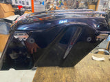 OEM Vivid Black Saddlebags Harley Touring FLH Ultra Classic road King glide 93-1