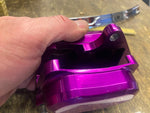 Custom brake caliper purple harley chopper Custom Cafe Racer Bobber Springer