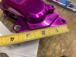 Custom brake caliper purple harley chopper Custom Cafe Racer Bobber Springer