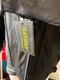 NEW UNIK ULTRA LEATHER MOTORCYCLE JACKET LADIES SIZE 2X ZIP OUT LINING VENTED