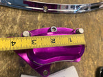 Custom brake caliper purple harley chopper Custom Cafe Racer Bobber Springer