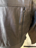 NEW UNIK ULTRA LEATHER MOTORCYCLE JACKET LADIES SIZE 2X ZIP OUT LINING VENTED