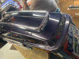 OEM Vivid Black Saddlebags Harley Touring FLH Ultra Classic road King glide 93-1