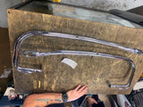 OEM Harley Chrome Nostalgic Saddlebag Guard Rails 1996-08 FLHRC Road King Factor