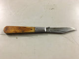 Lot 2 Vtg Japan made folding hunting knives survival camping