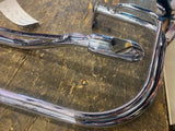 OEM Harley Chrome Nostalgic Saddlebag Guard Rails 1996-08 FLHRC Road King Factor