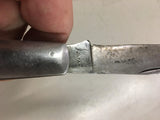 Lot 2 Vtg Japan made folding hunting knives survival camping