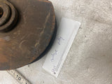 Vtg Antique ship Sail Boat Riggin Block Tackle Pulley Wood Cast 1800's Meyers
