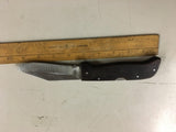 Lot 2 Vtg Japan made folding hunting knives survival camping