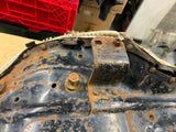 Vtg OEM Harley Buddy Seat Panhead Knucklehead Flathead Good Base Rat bike FLH
