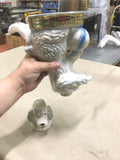 Vintage EMPTY 1970 Jim Beam Figural Decanter Penny The Poodle Bourbon Whiskey