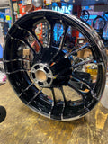CVO/CUSTOM ROAD STREET GLIDE FLTRXSE - WHEEL REAR HARLEY CHROME BLACK 5.5X18 MAG