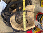 Antique Wood Noh masks traditional theater mask Play Samuri WArrior Ninja!