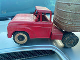 Vtg 1960s Made USA All State Highway Jet Fast Freight Semi Toy Pressed Steel