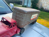 Vtg 1960s Made USA All State Highway Jet Fast Freight Semi Toy Pressed Steel