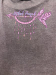LETHAL ANGEL LADIES SIZE MEDIUM TANK TOP PURPLE