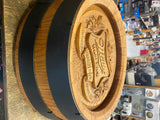Vtg Miller High Life Beer Barrel Keg Bar Sign 6” x 15” Display Man Cave Tavern!