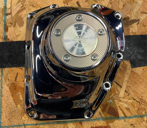 OEM New T/o Cam Cover harley Twin Cam Softail Touring Dyna Chrome 25362-01 Nice!