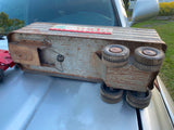 Vtg 1960s Made USA All State Highway Jet Fast Freight Semi Toy Pressed Steel