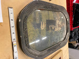 oval picture frame convex "bubble" glass Portrait Woman Unique Photograph ARt!