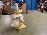 Vintage 1940s Made In USA Ceramic Walt Disney Donald Duck Cookie Jar