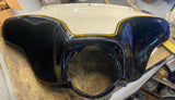 Police Bike Outer Fairing Harley Touring FLH Glide 96-13 Ultra Classic Black Whi
