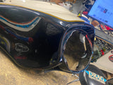 Police Bike Outer Fairing Harley Touring FLH Glide 96-13 Ultra Classic Black Whi