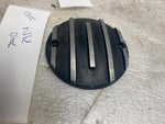Ribbed Timer Cover Harley Shovelhead Evo Softail FXR Touring Black Ironhead FLH