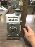 Vtg Empty 1968 Jim Beam Harold's Club Reno Slot Machine Decanter Original Box